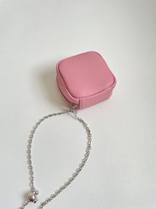 Gran oferta, de cuero bolso cruzado Mini genuino, bolso de almacenamiento pequeño a la moda para mujer, monedero con lápiz labial, monedero - Product Image 5