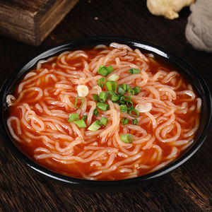 Pâtes konjac instantanées faites à la main Nouilles shirataki aux tomates à faible teneur en glucides Certifié casher et halal Emballage en vrac/sac BRC Jas - Product Image 3