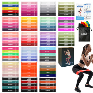 Conjunto de Faixas de Resistência em Látex para Yoga, Fitness, Tonificação de Glúteos e Pernas, Reabilitação, Alongamento, Treinamento de <span class=keywords><strong>For</strong></span>ça, Exercício Corporal Completo, Personalizável - Product Image 1