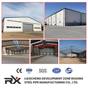 Naves de Almacenamiento Prefabricadas en China, Estructura de Acero Prefabricada, Almacén de Acero Prefabricado, Edificio Industrial, Estructura Metálica de Acero - Product Image 4