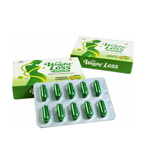 Cápsulas Adelgazantes para el Control de Peso en Adultos con Extracto de Té Verde y Curcumina, Quema Grasa y Promueve la Salud Intestinal, 500 mg - Product Image 1