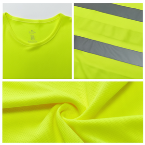 Ropa de Trabajo de Alta Visibilidad para Invierno con Chaleco Reflectante FR y Múltiples Bolsillos, Chaleco de Seguridad Impermeable con Luz LED y Camiseta con Logotipo Personalizable - Product Image 1