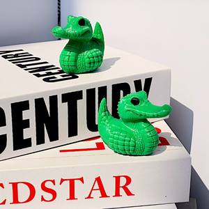 ของเล่นเป็ดจระเข้พิมพ์ 3 มิติจากวัสดุ PLA ของเล่นการ์ตูนเป็ดตลกสร้างสรรค์ ของขวัญสำหรับเด็ก ของตกแต่งบ้าน กล่องสุ่มของเล่นสำหรับเด็ก - Product Image 4