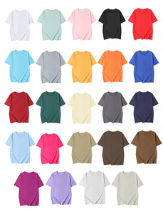 RUICHI <span class=keywords><strong>T</strong></span>-<span class=keywords><strong>Shirt</strong></span> <span class=keywords><strong>Basic</strong></span> da <span class=keywords><strong>Donna</strong></span> 100% Cotone 200GSM, Girocollo Colore Macaron Spalle Regolari Vestibilità Slim Top Estivo Casual - Product Image 4