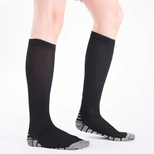 Pretty design football socks and stockings custom sport knee high compression athletic socks
