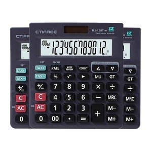 Calculatrice <span class=keywords><strong>de</strong></span> bureau professionnelle 12 chiffres avec fonction <span class=keywords><strong>de</strong></span> vérification <span class=keywords><strong>de</strong></span> notes, idéale comme cadeau <span class=keywords><strong>de</strong></span> bureau élégant - Product Image 1