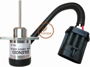 โซลินอยด์วาล์วตัดเชื้อเพลิง6691498 1G925-60011 V2203 1503ES-12A5UC4S 12V เปลี่ยนได้ - Product Image 2