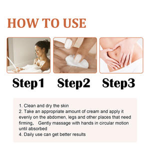 100% naturel Exract éclaircir améliorer la grossesse corps peau grossesse cicatrice réparation lisse crème de soin de la peau - Product Image 6