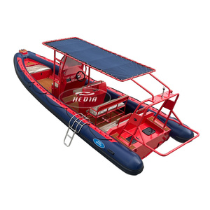CE Hedia Patrol DL760 Aqua <span class=keywords><strong>Marina</strong></span> bote inflable motor eléctrico casco rígido bote inflable para la venta - Product Image 4