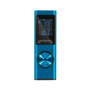 Bosean Mini Cầm Tay Laser Meter Đo Khoảng Cách 40M 60M 80M Đo Khoảng Cách Laser Phạm Vi Công Cụ Tìm