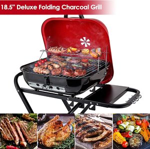 Barbecue portable mini pliable en acier inoxydable au charbon de bois pour restaurants coréens, usage commercial et camping - Product Image 5