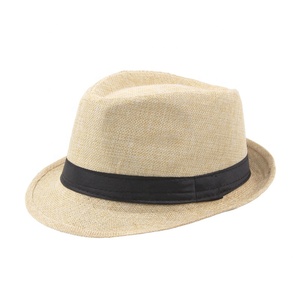 Hot bán bán buôn giá thấp Fedora mùa hè thêm ngắn vành mũ rơm Panama Hat với màu sắc khác nhau - Product Image 3