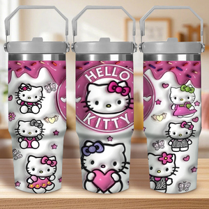Custom UV Printed 30oz Stainless Steel Tumbler Fresh Style Anime Design for Promotional Drinkware USA 2 Day Shipping