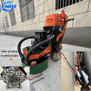 Meilleur nettoyant pour sols durs, décapant de rouille, caractéristique : machine pour sols en terrazzo avec composants de boîte de vitesses de moteur principal, moteur 4KW, 1.8KW - Product Image 3