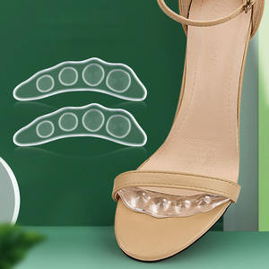 1 paire de coussinets de massage antidérapants pour l'avant-pied, 1 paire de coussinets métatarsiens pour chaussures à talons hauts - Product Image 1