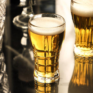 Vaso de Cerveza Clásico al por Mayor, Vaso de Cerveza <span class=keywords><strong>Artesanal</strong></span> Transparente y Resistente, Jarra de Cerveza sin Plomo para Bar y Degustación de Cervezas - Product Image 5