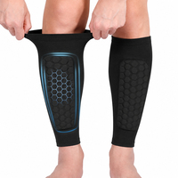 Manchons de compression rembourrés pour le basketball, soutien pour les joueurs d'équipe (vente en gros)