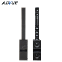 Sistema de altavoces activos LA512 con columna de neodimio para fiestas, con subwoofer activo dual de 12 pulgadas