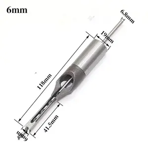 Professionelle Metal Material Wood Square bohrer Hollow Hole Mortise Chisel Drill Bit