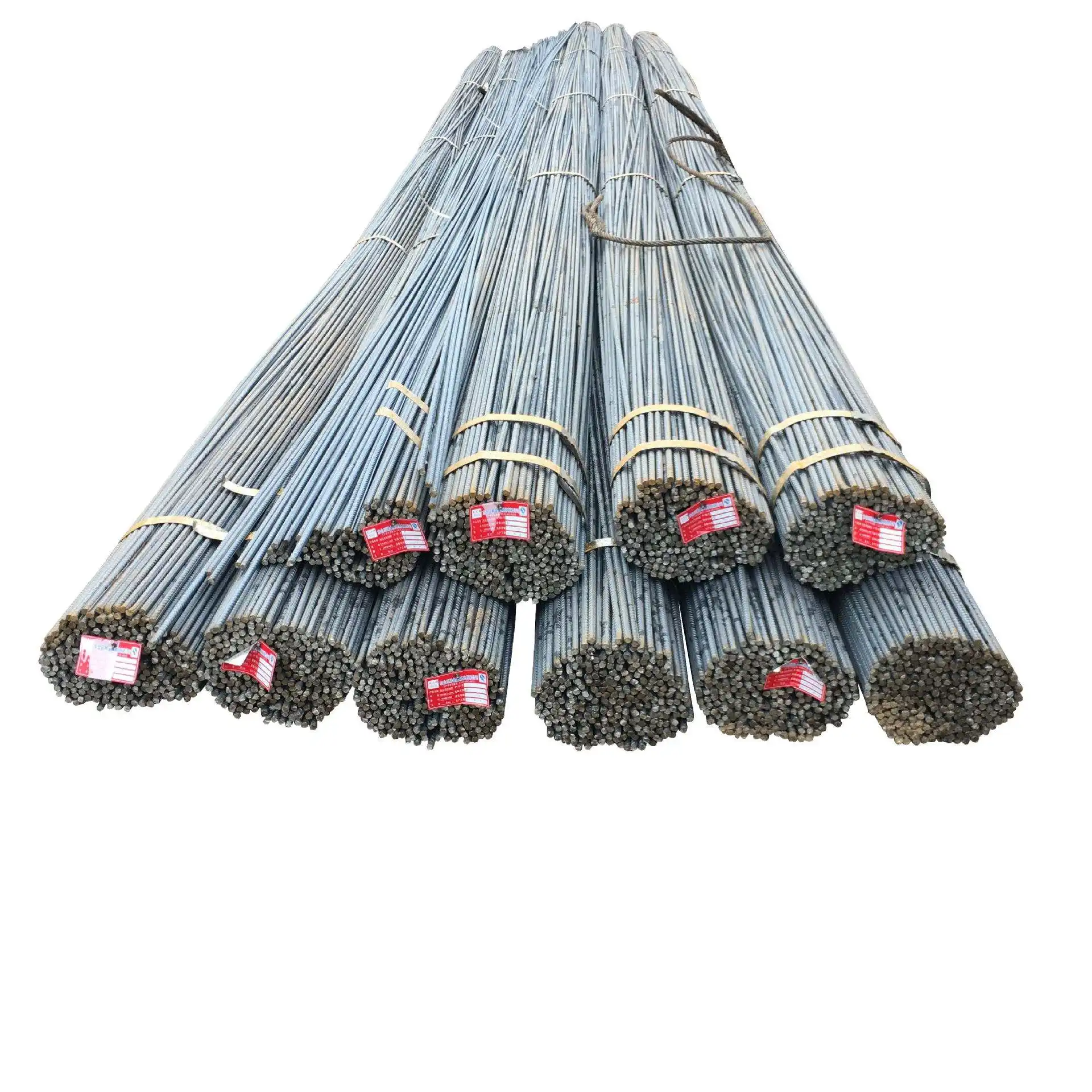 Barra deformada de carbono de China, barra de refuerzo de acero suave, barra de hierro, barra de refuerzo de acero para construcción, hormigón Hrb400 Hrb500, barra de refuerzo de acero