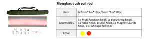 Prix usine Fish Tape les plus récents accessoires de fil en fibre de verre Push Pull Rods - Product Image 5