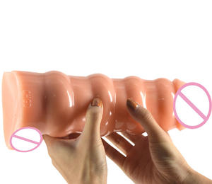 Vente en gros de gode anal énorme de 9 pouces, épais, masturbateur, mais rigide, gode réaliste en PVC, jouet sexuel géant pour femmes et couples - Product Image 5