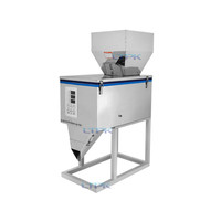 Machine de remplissage et de pesage semi-automatique pour poudres, granulés, épices, riz, grains de café, arachides, noix, farine, maïs, sésame
