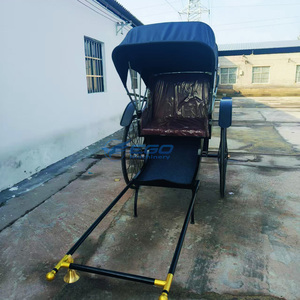 Rickshaw d'inspiration vintage 2025, nouvellement conçu, 2 places, <span class=keywords><strong>à</strong></span> propulsion humaine, chariot traditionnel tiré par des chevaux <span class=keywords><strong>à</strong></span> <span class=keywords><strong>vendre</strong></span> - Product Image 1