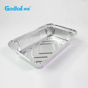 Godfoil/1.5lb/750ml/8389 Restaurant <strong>Food</strong> Catering Packaging Disposable Aluminum <strong>Foil</strong> <strong>Food</strong> <strong>Container</strong> With Lid - Product Image 6