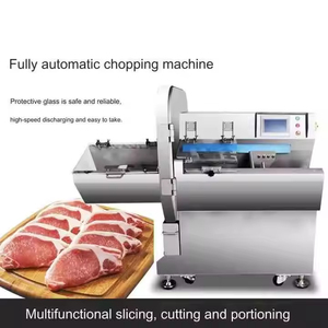 <span class=keywords><strong>Machine</strong></span> Commerciale Automatique en Acier Inoxydable pour Trancher et <span class=keywords><strong>Couper</strong></span> Viande et Poisson Congelés ou Cuits, <span class=keywords><strong>Machine</strong></span> à Hacher Automatique pour Bœuf, Porc et Côtes - Product Image 2