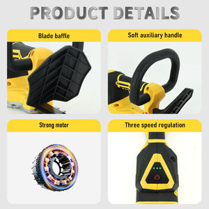 Double lame <span class=keywords><strong>de</strong></span> taille-<span class=keywords><strong>haie</strong></span> électrique sans brosse portative rechargeable <span class=keywords><strong>de</strong></span> lithium - Product Image 3