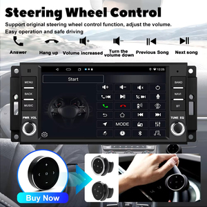 Diboev 7-inch jeep-cụ thể 1080P PND điều khiển trung tâm xe màn hình không dây Carplay màn hình cảm ứng Apple Android xe cho DVD Player - Product Image 4