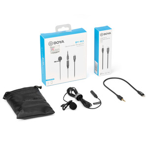Micrófono de Solapa Omnidireccional BOYA by M1 para <span class=keywords><strong>Youtube</strong></span>, Vlog, Smartphones, Cámaras DSLR Canon y Nikon, Grabadoras y PC - Product Image 5