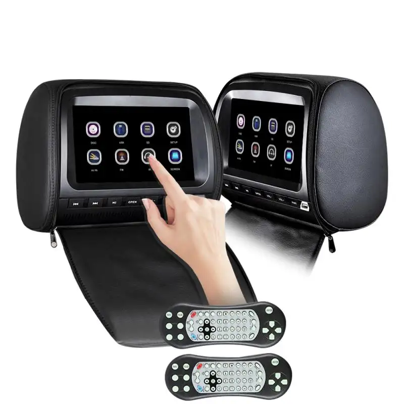 9 Zoll Auto Kopfstütze Monitor Universal Kissen Auto Kopfstütze DVD mit Multifunktion