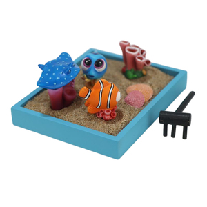 Fabbrica su misura <span class=keywords><strong>flora</strong></span> marina e <span class=keywords><strong>fauna</strong></span> sandbox resina artigianato bambini giocattoli educativi regali promozionali di compleanno - Product Image 5