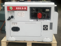 10kW Tragbarer Leiser Kraft-Wärme-Kopplungs-Kleingenerator für den Hausgebrauch Dual-Fuel-Generator