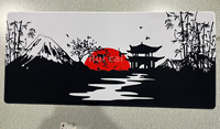 Tapis de souris de bureau grand format antidérapant en caoutchouc avec motifs de personnages d'anime colorés pour jeux et bureau