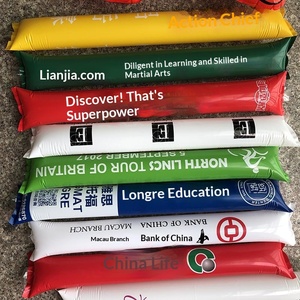 Bastones Inflables de Plástico Grueso con Publicidad Impresa para Conciertos, Eventos Deportivos, Cumpleaños y Campamentos - Product Image 6