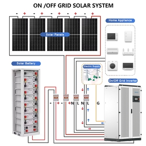 50KW 100KW 125KW 200KW 1M KW 15ah Lfp 3.2v <b>Battery</b> Cells <b>Batteries</b> <b>24v</b> Complete Solar System for Home - Product Image 4