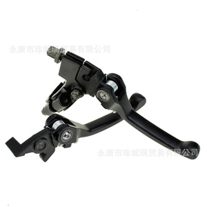 Levier de frein pliable Zhennerui pour moto tout-terrain 110-140Cc, poignée d'embrayage en métal, pièce de rechange pour réparation de la main gauche - Product Image 2