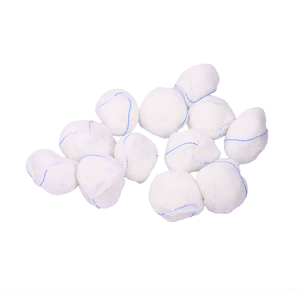 Bola de gasa absorbente quirúrgica médica para limpiar las heridas y absorber los exudados - Product Image 5