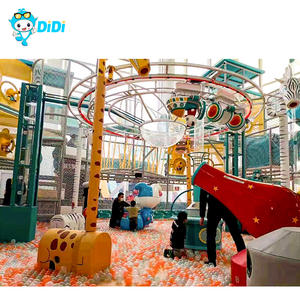 Jeu intérieur commercial sur le thème du cirque personnalisé à guichet unique pour enfants aire de jeux toboggan fosse de sable piscine à balles fabricant d'équipement - Product Image 3