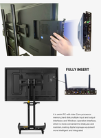 Core 6Th 8Th 10Th Gen I3 I5 I7 Mini Ops Ordinateur PC Ops Industriel Pour Écran Plat Interactif