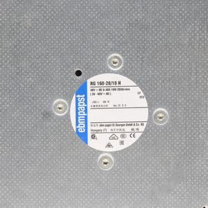 Ventilateurs centrifuges de refroidissement pour pièces ferroviaires ebmpapst RG160-28/18N 2TDPU-331 22056 48VDC 123CFM IP20 RG160-28/18NU - Product Image 3