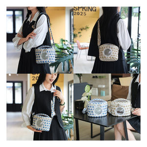 <span class=keywords><strong>Cage</strong></span> de transport confortable et respirante de haute qualité pour petits animaux de compagnie, lapins, rats, glisseurs, hamsters, chinchillas - Product Image 4