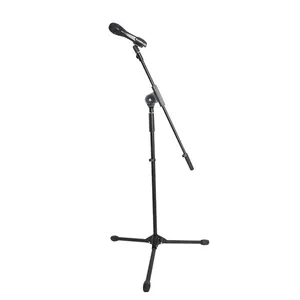 Оптовая продажа, профессиональный Прочный прочный металлический микрофонный микрофон, Гибкая подставка для микрофона