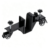 Chariot de transport réglable pour portes, robuste, avec roulettes, pour le déplacement de panneaux, de meubles et d'assemblages en bois