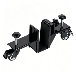 Carro de transporte de puertas ajustable de alta resistencia con ruedas giratorias para instalación de paneles, tableros y láminas de madera - Product Image 6
