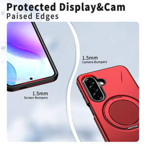 Custodia per telefono con supporto magnetico per auto, design personalizzato, anello magnetico, in TPU e PC, robusta, per <span class=keywords><strong>Samsung</strong></span> Galaxy A27 A17 A37 A57 - Product Image 6