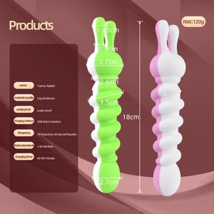 CITYFUN Vibrador de Silicona para Adultos, Completamente Cubierto, Juguete Sexual para Hombres y Mujeres, Tapón Anal, Pene de Forma Especial - Product Image 6